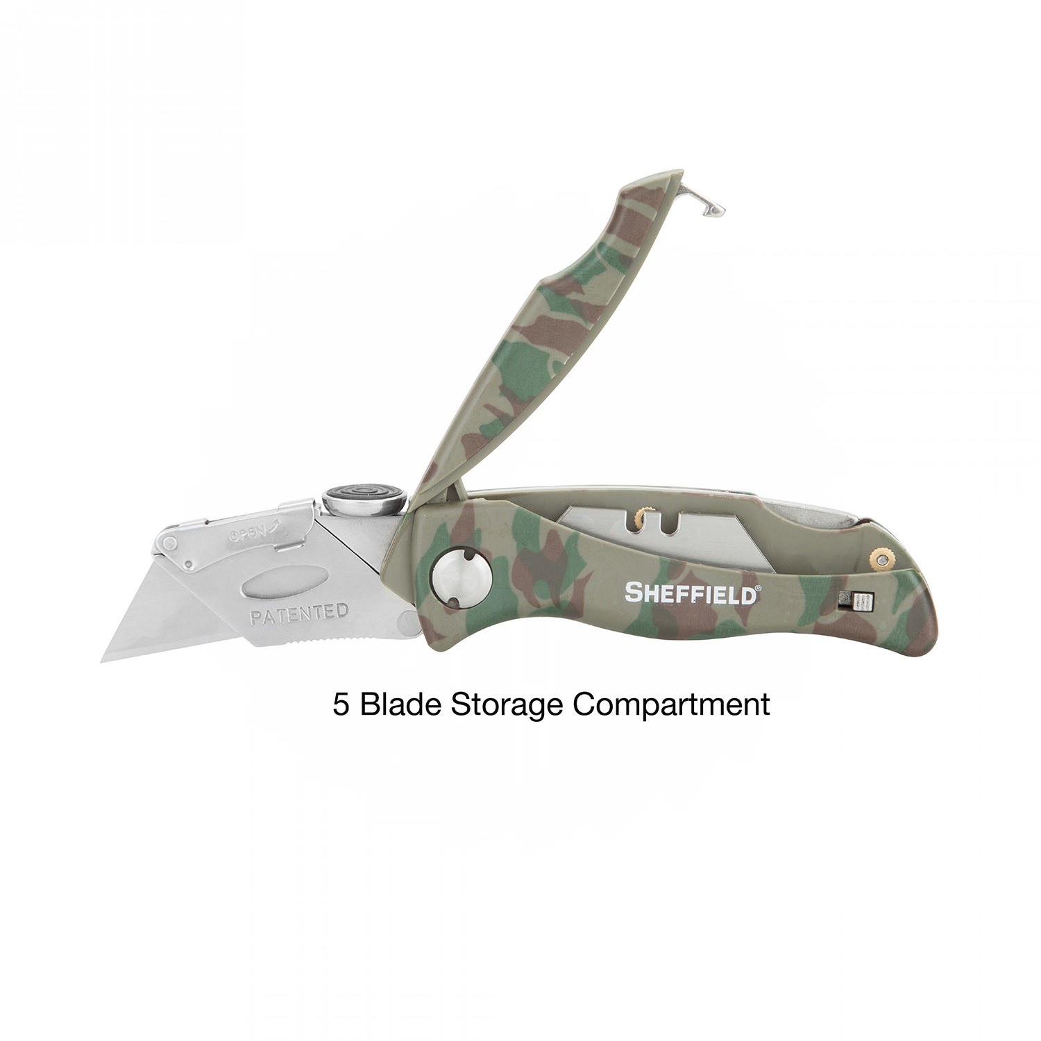 Sheffield Quick Change Utility Folder 2.5 in Blade Camo ABS - image 4 of 5