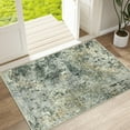 thumbnail image 2 of BERTHMEER 2'x3' Small Area Rugs for Bathroom Bedroom Entryway Kitchen Dorm Entrance Non-Slip Washable Modern Abstract Rugs,Green and Golden, 2 of 6