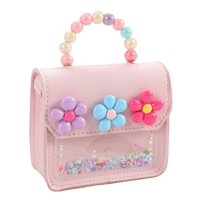 Ruiboury Creative Cute Flowers Children Messenger Bag Lovely Shoulder Bag For Little Shoulder type+1