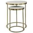 thumbnail image 2 of Uttermost Aragon White Nesting Tables Set of 2, 2 of 10