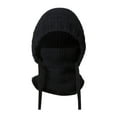 thumbnail image 2 of Women's Knit Balaclava, 3-in-1 Winter Scarf Hat with Fleece Lining, Windproof Cold Weather Face Mask for Skiing, Snowboarding, Hiking and Outdoor Activities, 2 of 6