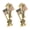 2, variant on Vintage Soldier Memorial Pin with Detailed Metal Engraving, Men's Armed Accessory for Collectors and