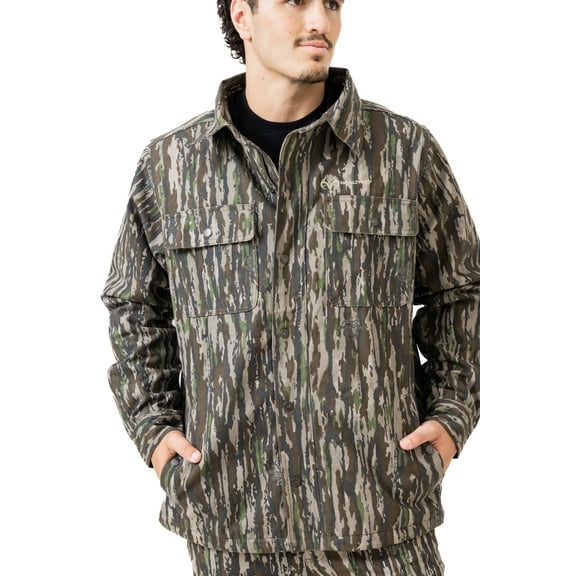 Realtree Men's Camo Farmhand Insulated Canvas Duck Work Hunting Jacket