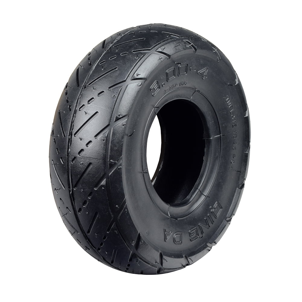 100/90-10 Tubeless Scooter Tire with  QD004 Tread 3.50-10 