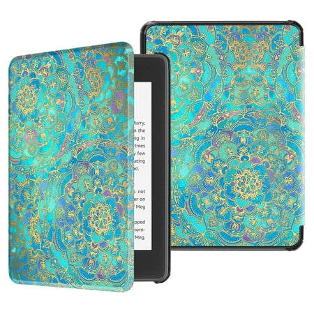 Fintie Slimshell Case for All-new Kindle Paperwhite 10th Gen 2018 Release, PU Leather Cover w/ Sleep/Wake, Shads of (Kindle Paperwhite Best Price)