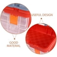 thumbnail image 3 of WEAVILUX portable parts storage box Parts Organizer Box Plastic Parts Container Simple Design 1Pcs, 3 of 8