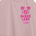thumbnail image 3 of Barbie - Barbie Land Palm Trees & Sun - Women's Racerback Tank Top, 3 of 5