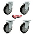thumbnail image 2 of Cambro 60008 41021 Ultra Pan Carriers Service Cart Caster Replacement Set-SCC, 2 of 2