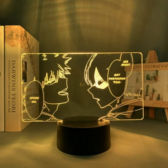My Hero Academia Lamp, My Hero Academia Birthday Decorations, Anime Gift Himiko Toga Ochako Uraraka Shoto Todoroki Izuku Midoriya