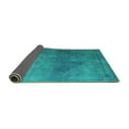 thumbnail image 2 of Ahgly Company Indoor Rectangle Persian Turquoise Blue Bohemian Area Rugs, 5' x 7', 2 of 4