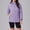 Purple, variant on Womens Lightweight Jackets Outdoor Hiking Windbreaker Jacket Hood Raincoat Black Size L