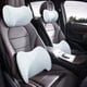 thumbnail image 4 of Juego de almohada de apoyo lumbar y reposacabezas | Cojín ergonómico de espuma viscoelástica para silla de oficina, asiento de coche, cama | Funda transpirable y lavable | Alivia el dolor lumba, 4 of 5
