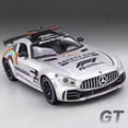 thumbnail image 2 of 1:24 GTR F1 Safety 300SL Sport Car Model Toy Alloy Diecast Sound Light Shock Absorption Miniature Vehicle Models Collection Gift, 2 of 10