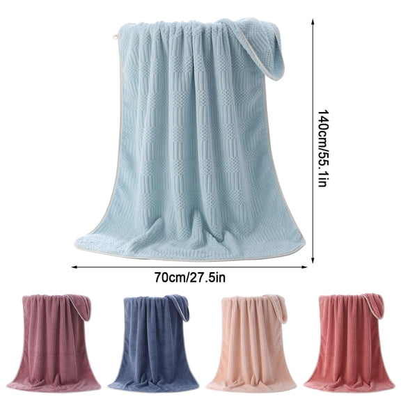 Japceit Luxurious Bath Sheet, 27.5" X 55.1" Ring Spun Cotton, Highly Absorbent and Dry Extra Large Bath Towel, Super Soft Hotel Quality Towel for Bathroom, Spa, Pool Use