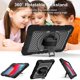 thumbnail image 5 of Funda Color Shock para iPad Mini 4/5 con correa para el hombro, correa de mano, soporte ajustable, a prueba de golpes, apta para niños, 5 of 5