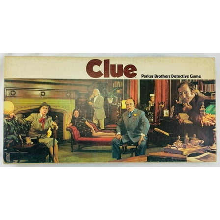 Pre-Owned 1972 Clue Board Game Complete Great Condition
