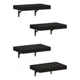 thumbnail image 2 of Furinno TANNA 15-Inch Wall Mounted Floating Display Shelves in Tobacco Set of 4, 2 of 6