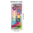thumbnail image 3 of 2Pcs 12-Color-in-1 Highlighter Stacking Highlighter Marker with Round Broad Tip for Color Coding Doodling Card Making, 3 of 9