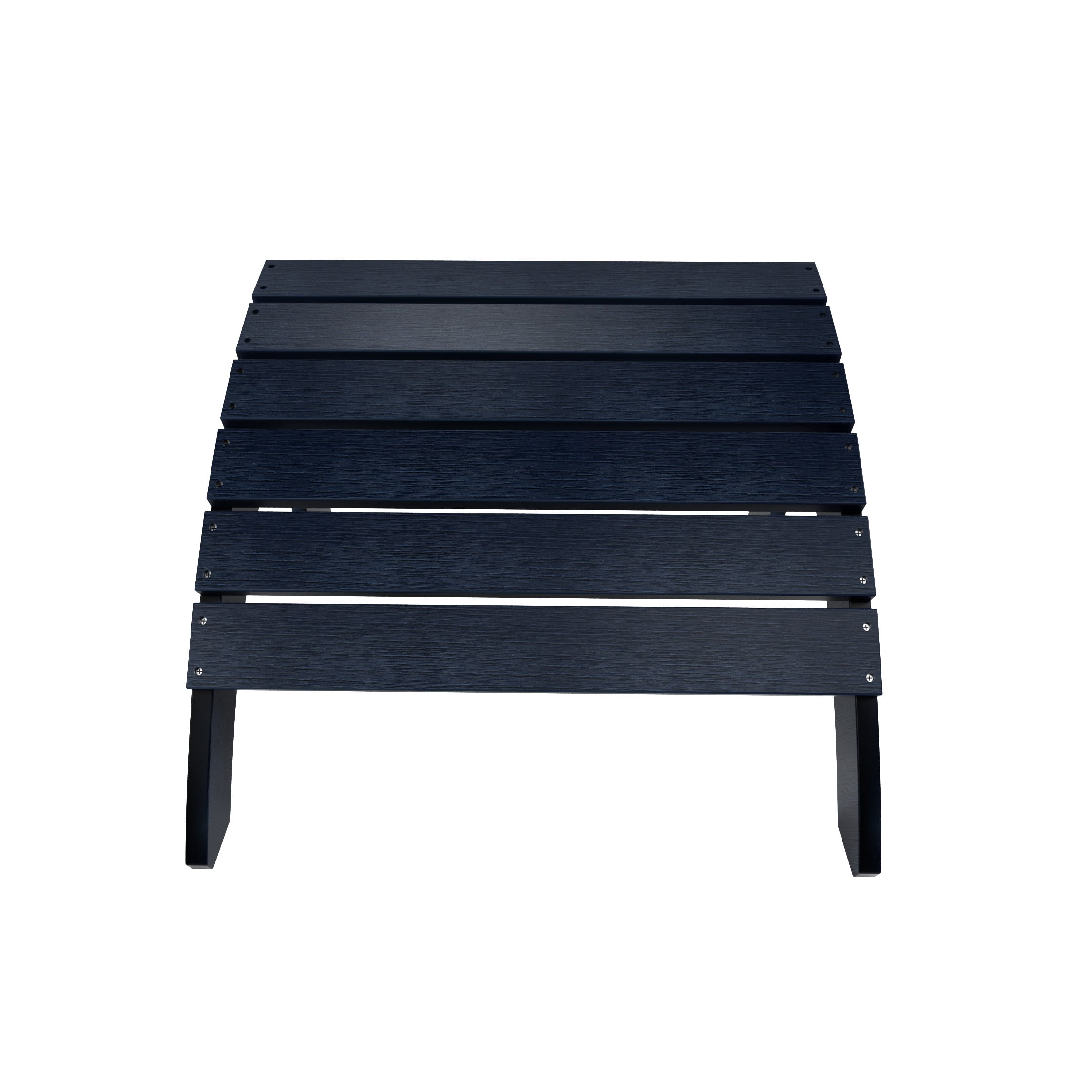 Outdoor Adirondack Chair Folding Ottoman, Navy