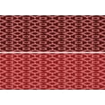 thumbnail image 1 of Ahgly Company Tapis d'Intérieur Lavables en Machine, Rectangle Rouge de Transition, 3' x 5', 1 of 7