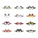 thumbnail image 4 of Gafas de Halloween, gafas de papel, decoraciones para fiestas de Halloween, decoración fotográfica, recuerdo de fiesta de Halloween, gafas divertidas, 4 of 9