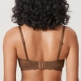 thumbnail image 2 of DELIMIRA Women's Sheer Mesh Bra See Through Plus Size Sexy Full Coverage Underwire Unlined Bras, 2 of 4