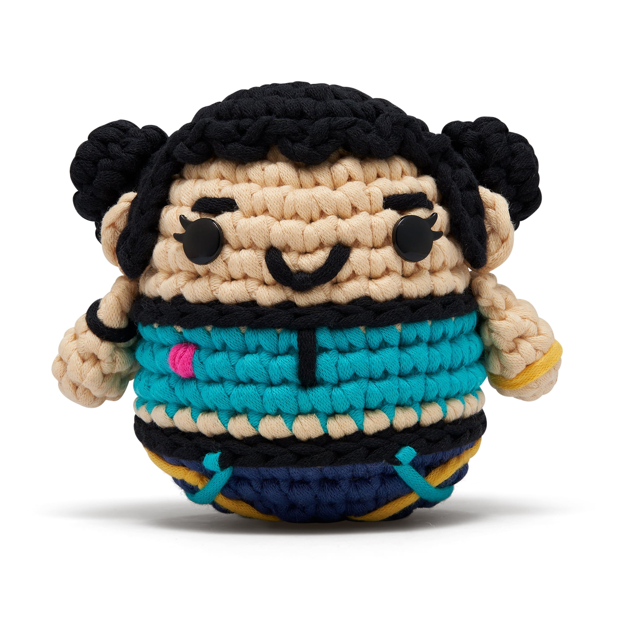 The Woobles Beginner Crochet Amigurumi Kits -- Steve The