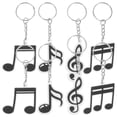 thumbnail image 1 of 20pcs Music Keychians Music Party Favors Music Theme Keychain Musical Note Keychains, 1 of 9