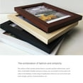 thumbnail image 3 of Wooden Wall Picture Frame Living Room Bedroom Hallway Scene Photo Family Photograph Storage Frame 5 Inch, 3 of 6