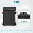 thumbnail image 4 of Interruptor de ajuste de Control del interruptor del asiento eléctrico del coche del lado izquierdo delantero para Chrysler 200 2011-2017 negro, 4 of 7