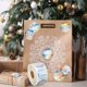 thumbnail image 1 of Christmas Optical Maser Snowflake Round Christmas Decoration Sealing 1 Inch Sticker Label, 1 of 7