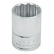 thumbnail image 1 of Dado 1/2 12 Puntas 21 Mm 5421m Urrea Urrea 5421M, 1 of 2