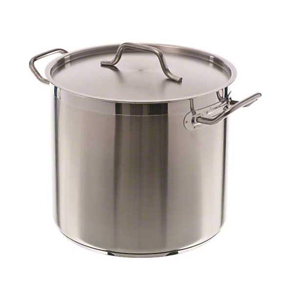 Update International SPS16 16 qt. Stainless Steel InductionReady Stock Pot 78640