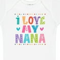 thumbnail image 4 of Inktastic I Love My Nana Grandkids Girls Baby Bodysuit, 4 of 5