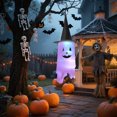 thumbnail image 1 of Decoraciones de Halloween, decoración de Halloween, colgante fantasma, decoración de festival fantasma, diseño de fiesta, sombrero de luz LED, luz fantasma, decoración de jardín de Halloween, adorno f, 1 of 6