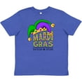 thumbnail image 3 of Inktastic Mardi Gras New Orleans Louisiana Jester Hat Youth T-Shirt, 3 of 5