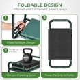 thumbnail image 5 of Foldable Garden Kneeler and Seat Bench, 2-in-1 Heavy Duty Gardening Stool with Soft Kneeling Pad, Removable Tool Pouch & Cross-Body Bag, No Assembly, Ideal Gift for Mom Women Seniors, 5 of 8