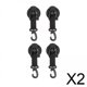 thumbnail image 1 of 2x4x Ganchos De Ventosa Al Vacío Accesorios De Campamento Para Vidrio Al Aire Libre Coche Camping Negro, 1 of 10