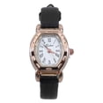 thumbnail image 2 of EeaseMX Reloj de cuarzo para mujer, reloj de pulsera de moda con correa, reloj retro para niña y mujer., 2 of 8