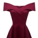 thumbnail image 4 of Vestido sin mangas elegante para mujer con cuello en V, manga corta, cóctel plisado sólido, ves MABOTO Vestido, 4 of 7