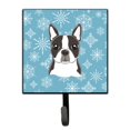 thumbnail image 1 of Caroline's Treasures BB1637SH4 Snowflake Boston Terrier Correa o llavero, pequeño, multicolor Caroline's Treasures BB1637SH4, 1 of 1