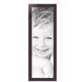 thumbnail image 2 of ArtToFrames 9" x 28" Cherry Picture Frame, 9x28 inch Red Wood Poster Frame (WOM-4095), Pack, 2 of 8
