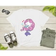 thumbnail image 5 of Little Mermaid Mothers Day Gift For Mermaid Lover Mom Momma T-Shirt Mermaid Lover Gift T Shirt for Men Women Girls Boys Teens Tshirt, 5 of 8