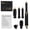 BLACK, variant on CNV Versatile 5-in-1 Hair Styling Tool with Auto-Wrap Curling Barrels, Interchangeable Blow Dryer Brush Set for Professional Salon Results at Home, Portable Personal Care Device for All Hair Types