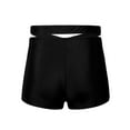 thumbnail image 5 of Sinleey Girls 2 Piece Gymnastics Outfits Sports Crop Top with Shorts Activewear Set Summer Sports Black 10, 5 of 7