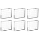 thumbnail image 1 of Bloque de Sello de Acrílico 2.4"x2", 6 Piezas de Bloques de Estampado Transparentes con Líneas de Cuadrícula, Bloques Rectangulares para Álbumes de Recortes y Manualidades DIY, 1 of 7