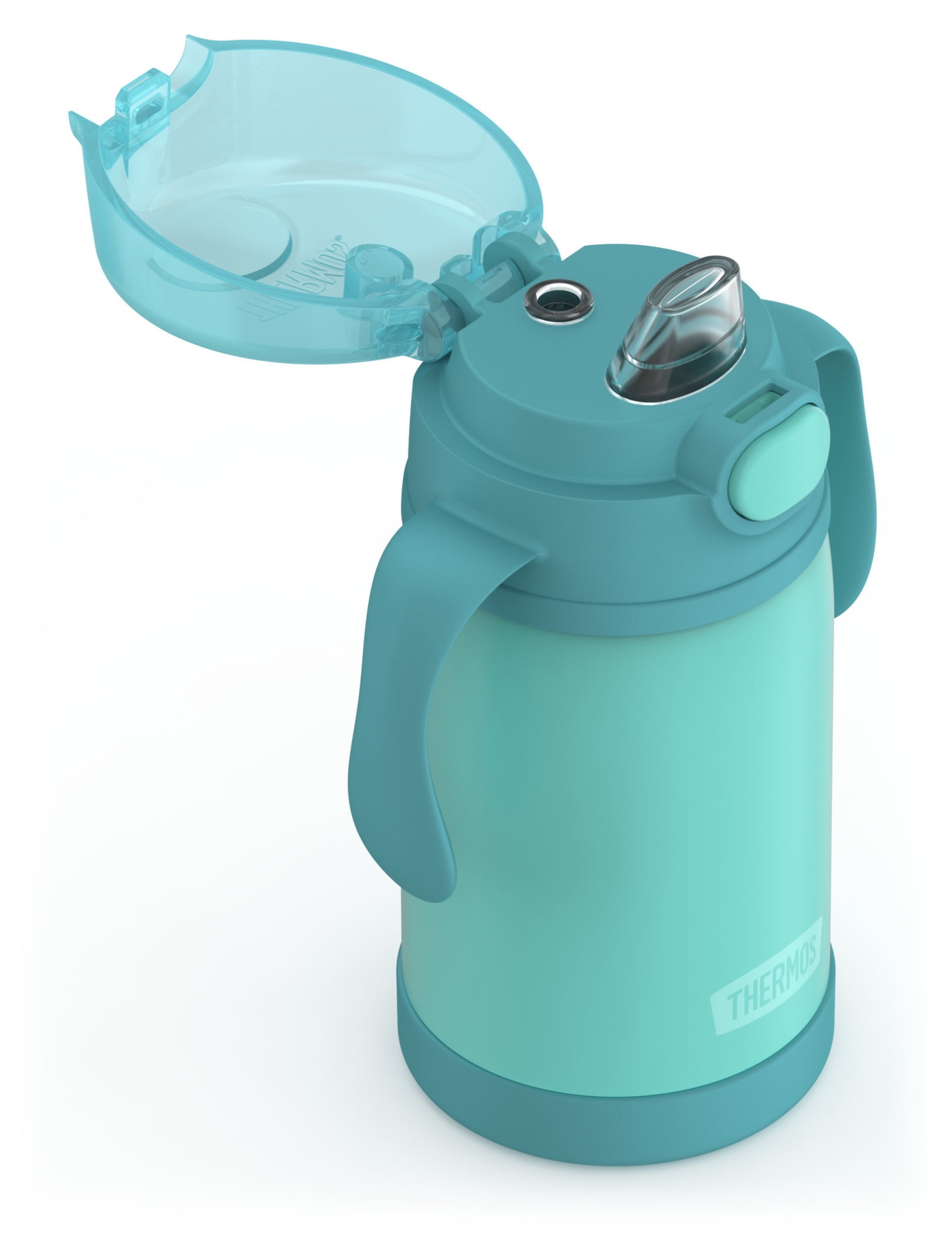 Thermos Baby Vacuum Insulated Stainless Steel 10 Oz Straw Bottle, Pink, 10 Oz Bottle, Pink