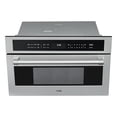 thumbnail image 5 of KoolMore KM-CWO30-SS Microondas empotrado con horno de convección y freidora de aire, 1000 W de potencia con 10 niveles, capacidad certificada por UL en acero inoxidable, 30 pulgadas/1,6 pies cúbicos, 5 of 5