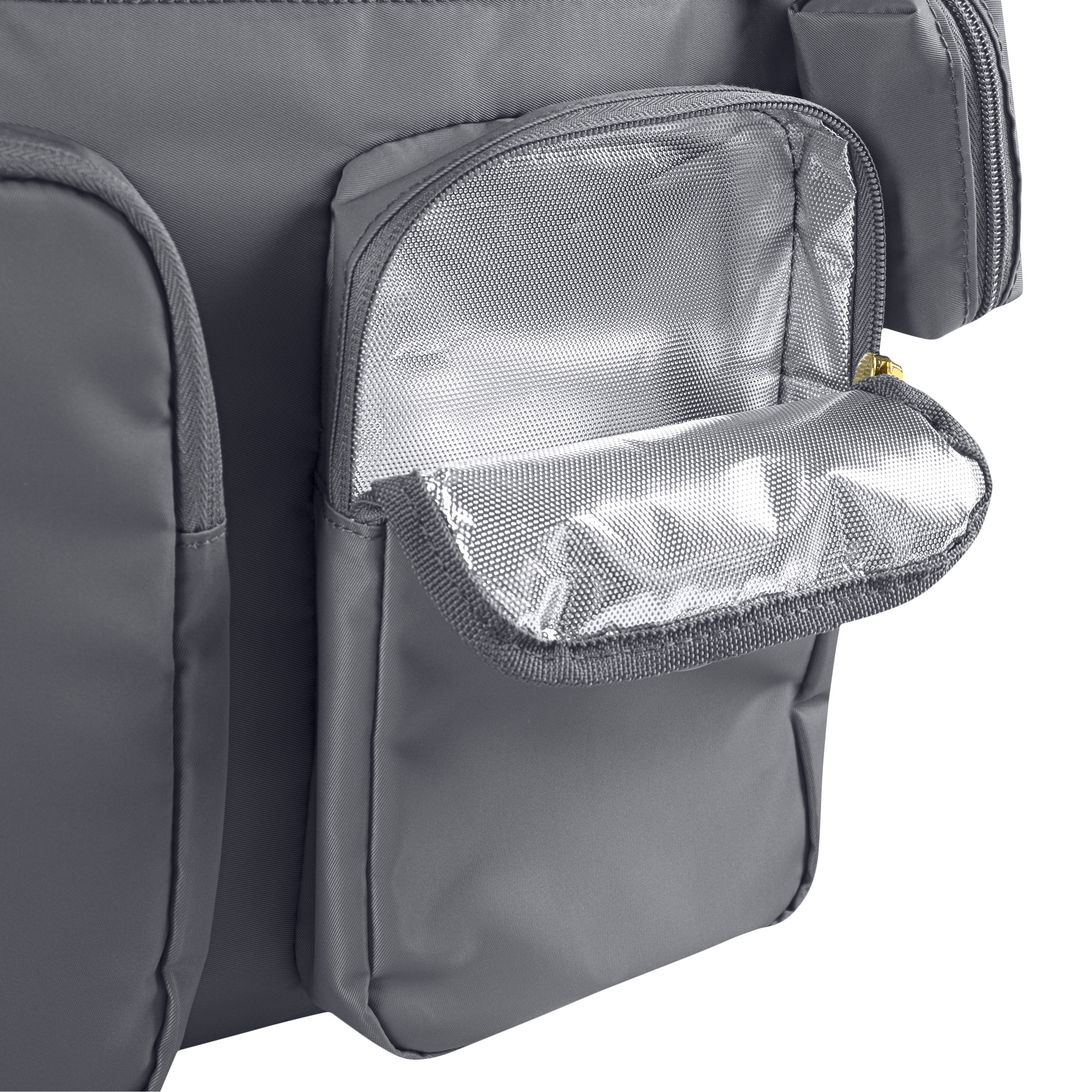 Huggies Sunshine Carry All Pack Tote Diaper Bag, Grey