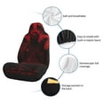 thumbnail image 4 of Uemuo Red Gothic Skeleton Throne Pattern Car Seat Covers for Front Seats Waterproof Seat Covers for Cars, Universal Auto Front Seats Protector Fits for Car-1, 4 of 6